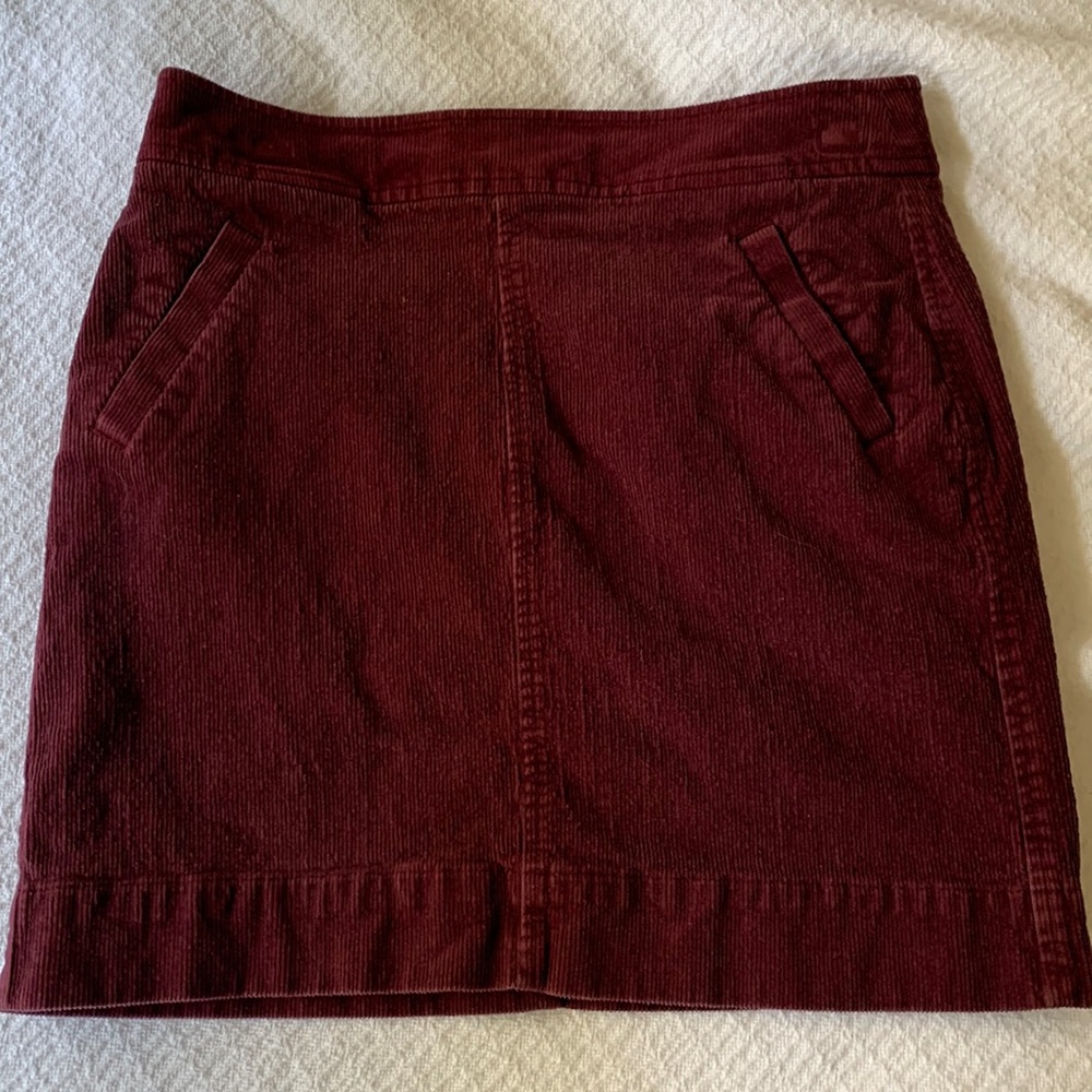 Loft corduroy skirt